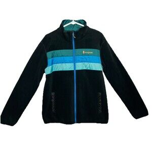 Cotopaxi Teca Fleece Jacket Men’s Black Full Zip Intuit Outdoor Hiking Medium